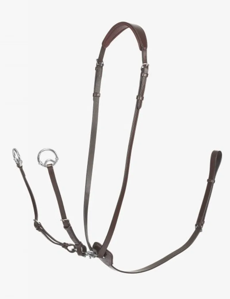 LeMieux Kudos Running Martingale Havana/Silver